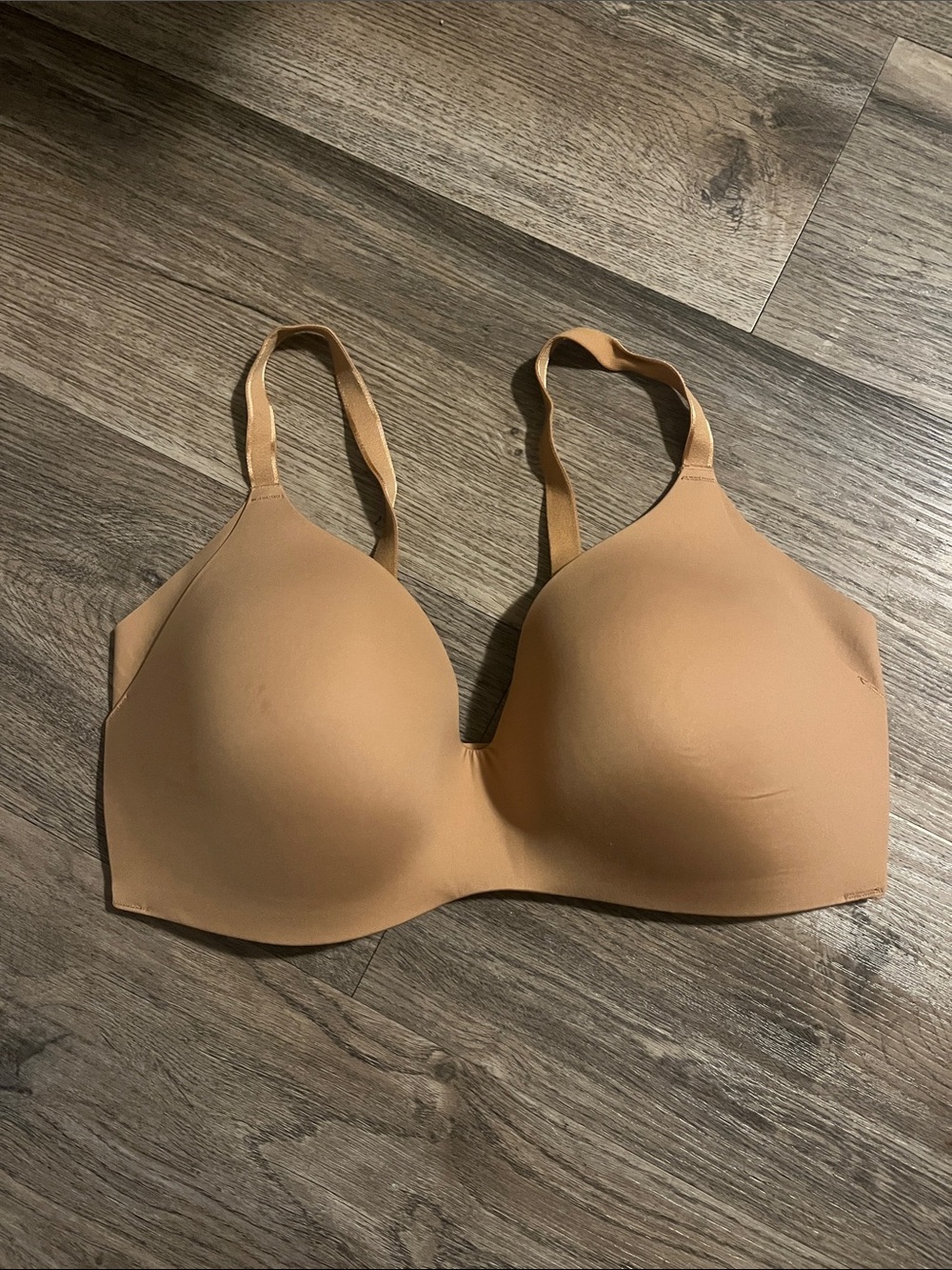 KNIX WingWoman Contour Wireless T-Shirt Bra Size +7 Nude Color Comfort